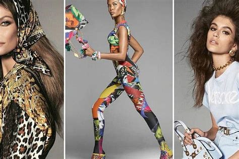 Versace's Spring 2018 Campaign Is An Epic Supermodel Mashup